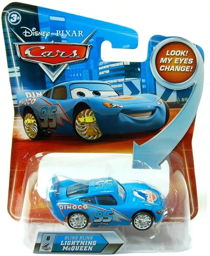 Disney Pixar Cars Movie Bling Bling Mcqueen #8 1