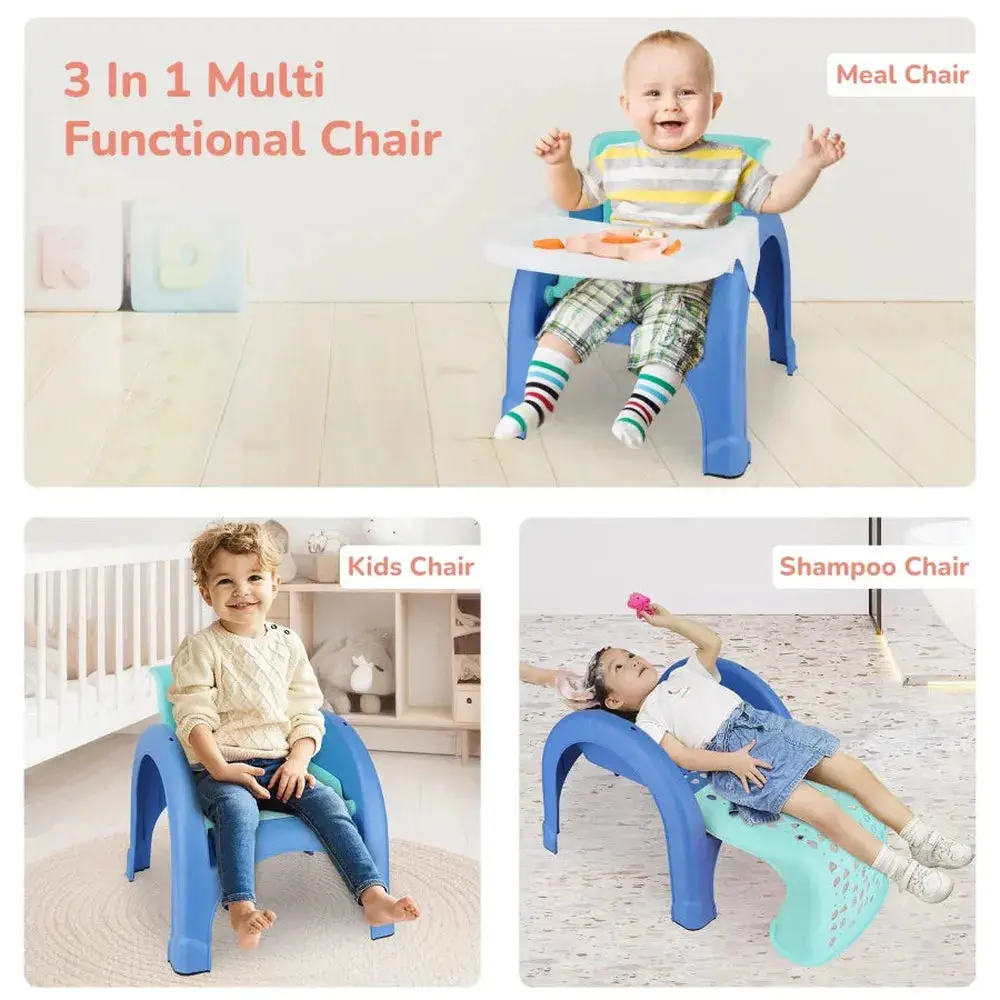 R For Rabbit Jelly Bean 3 In 1 Multi-Functional Kids Chair - Blue 1