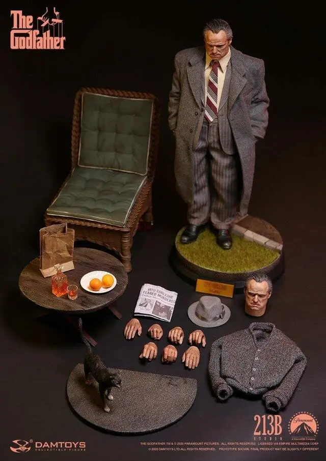 Damtoys 1/6 The Godfather Vito Corleone Golden Years Version Dms033 Sixth Scale Figure 1