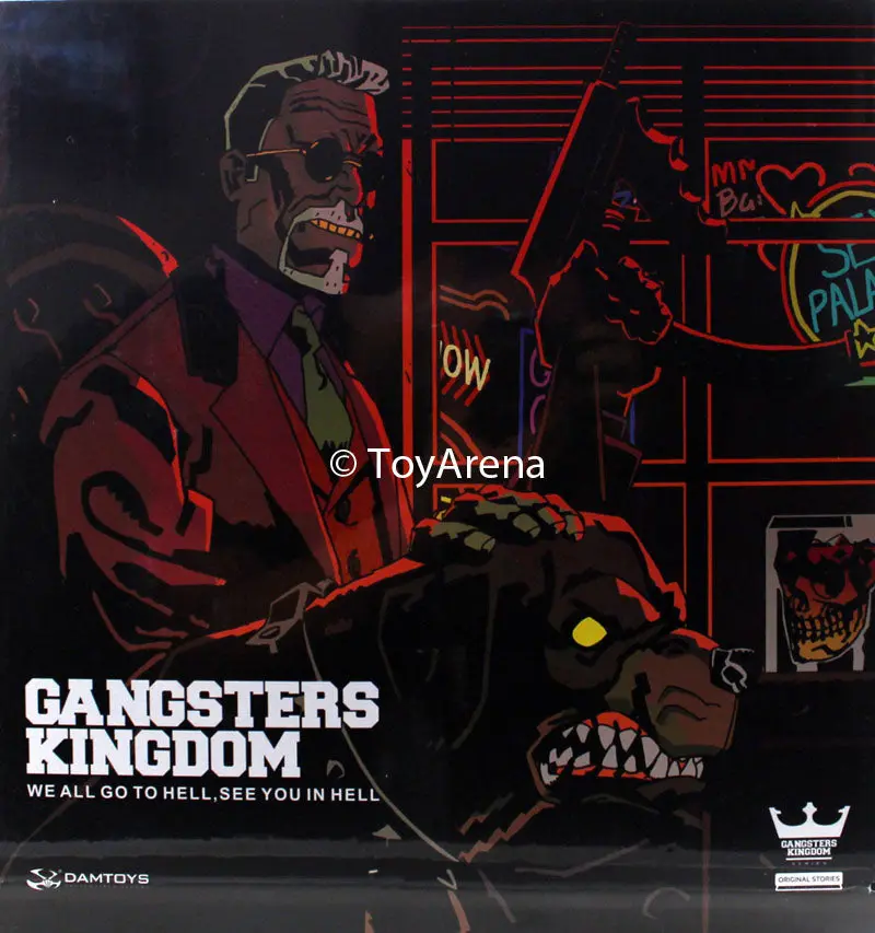 Damtoys 1/6 Gangsters Kingdom Heart 3 Bartley Gk014 1