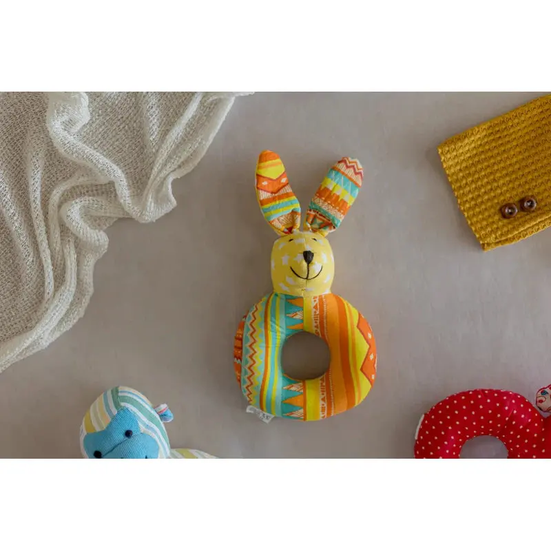 Ilearnngrow Kangaroo Face Shaped Rattle 1
