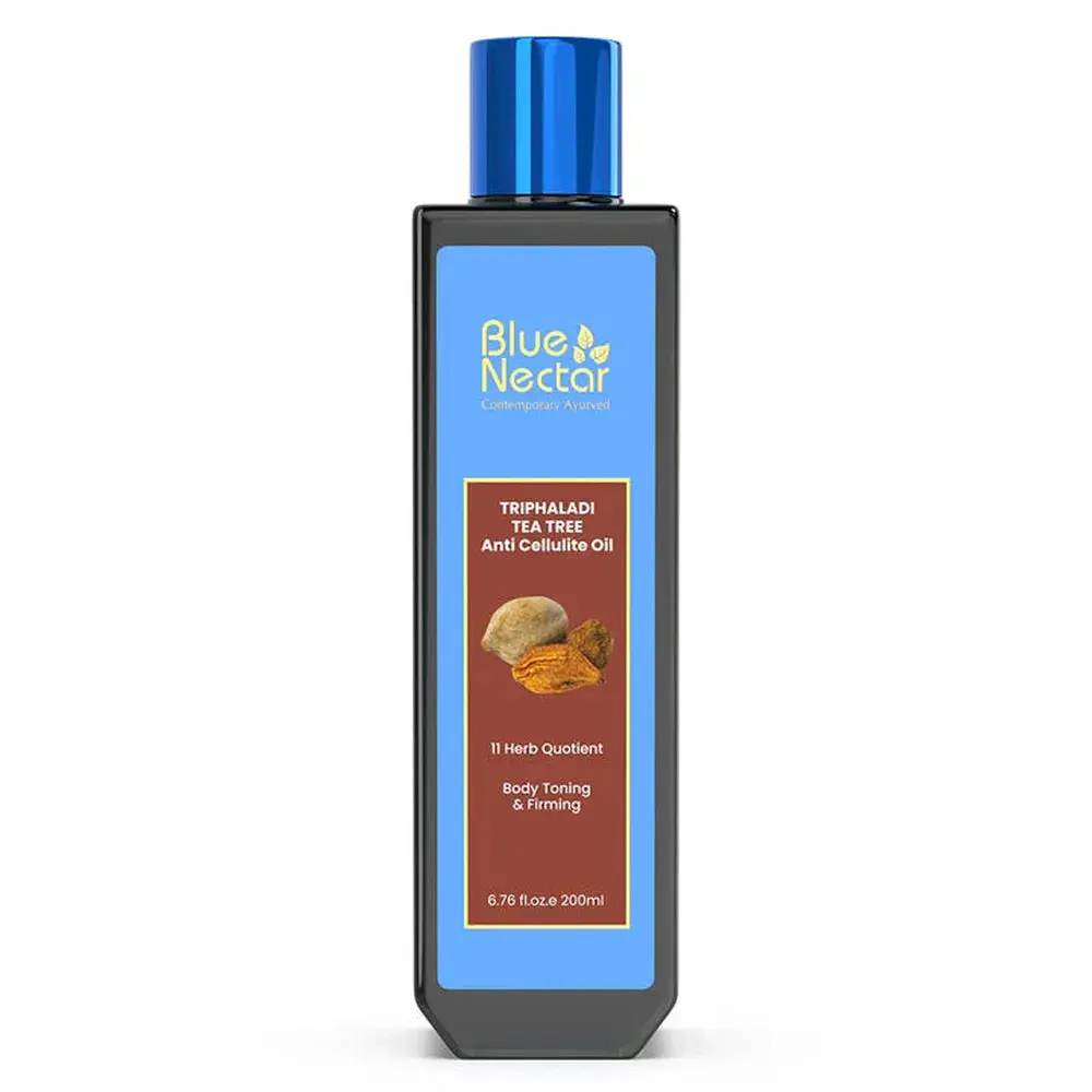 Blue Nectar Triphaladi Ayurvedic Fat Burning & Slimming Oil (11 Herbs) - 100Ml 1