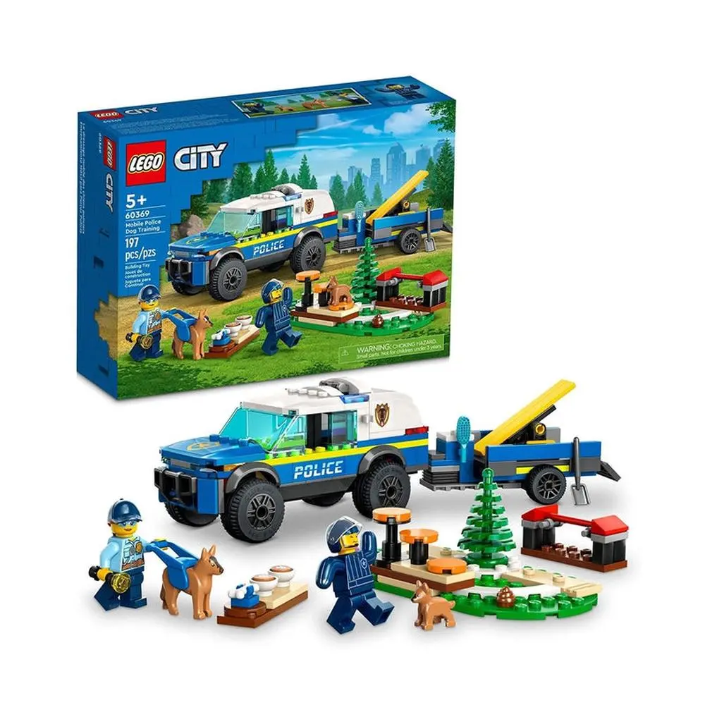 Lego City Mobile Police Dog Training Building Blocks (60369) 1