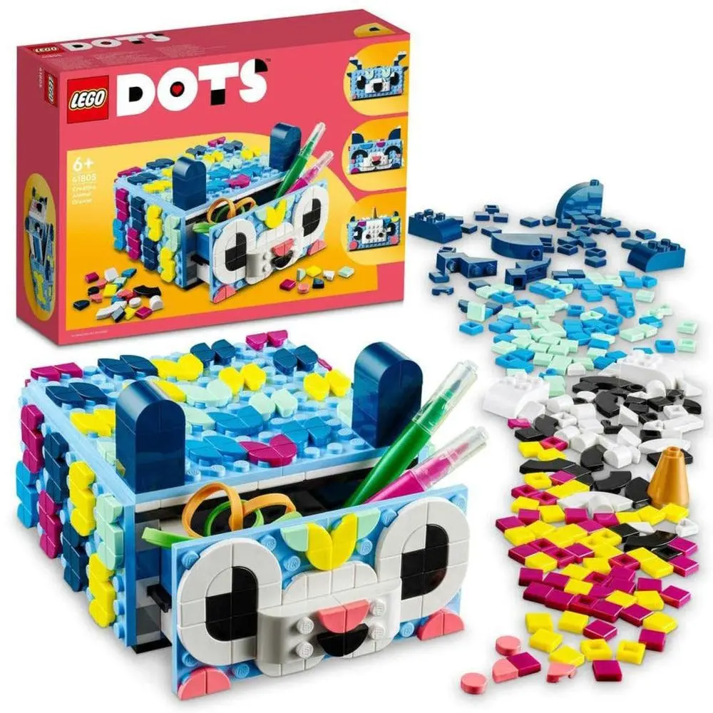 Lego Dots Creative Animal Drawer Building Block Kit - 643 Pieces | 41805 (6 Years Till Grown Ups) 1