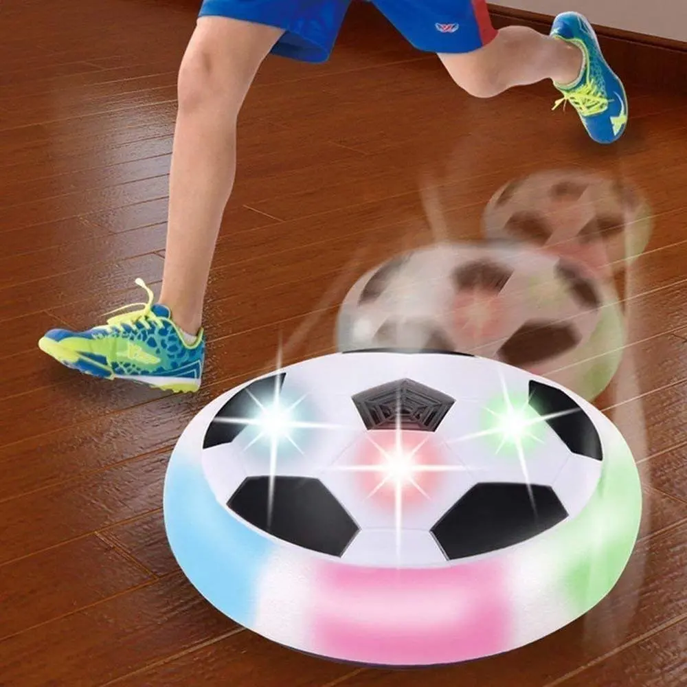 Muren Flying Football/Soccer Disc With Foam Bumpers & Led Lights (3-8 Years) 1