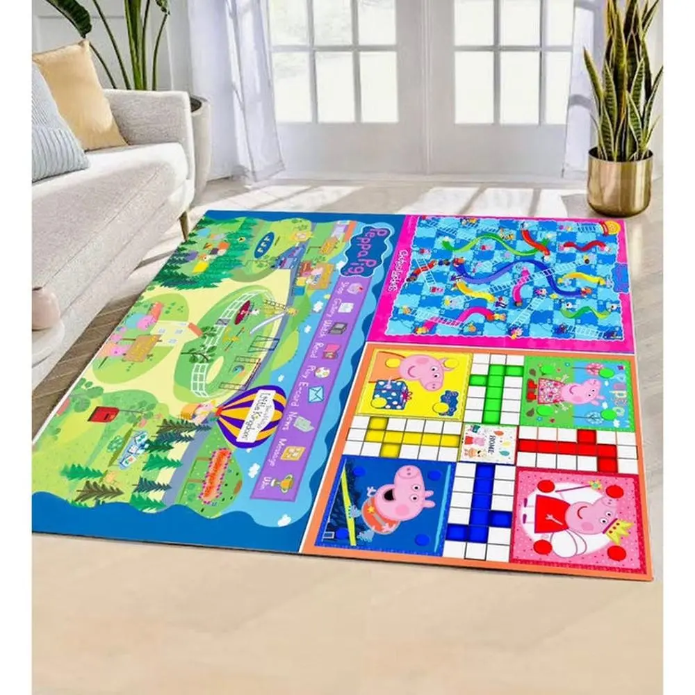 Muren 3 In 1 Jumbo-Ludo, Snake & Ladder, Road Trip Game With Dice & Tokens (6-12 Years) 1