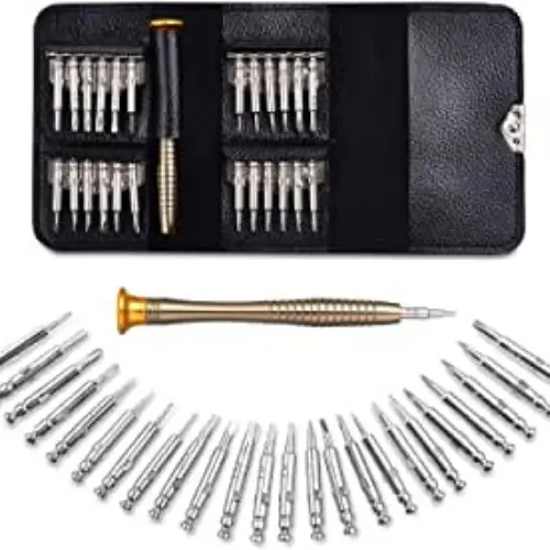 25-1 Repair Kit, Screwdriver Set With Leather Case 1