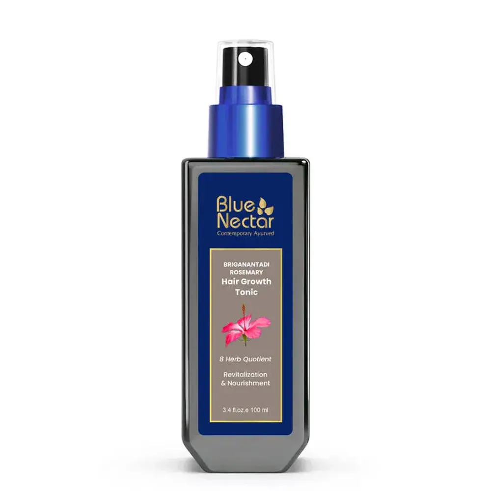 Blue Nectar Rosemary Hair Tonic For Hair Growth (8 Herbs) - 100Ml 1