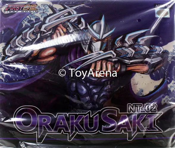 First Gokin Nt-02 Oraku Saki (Shredder) Teenage Mutant Ninja Turtles Tmnt Action Figure 1