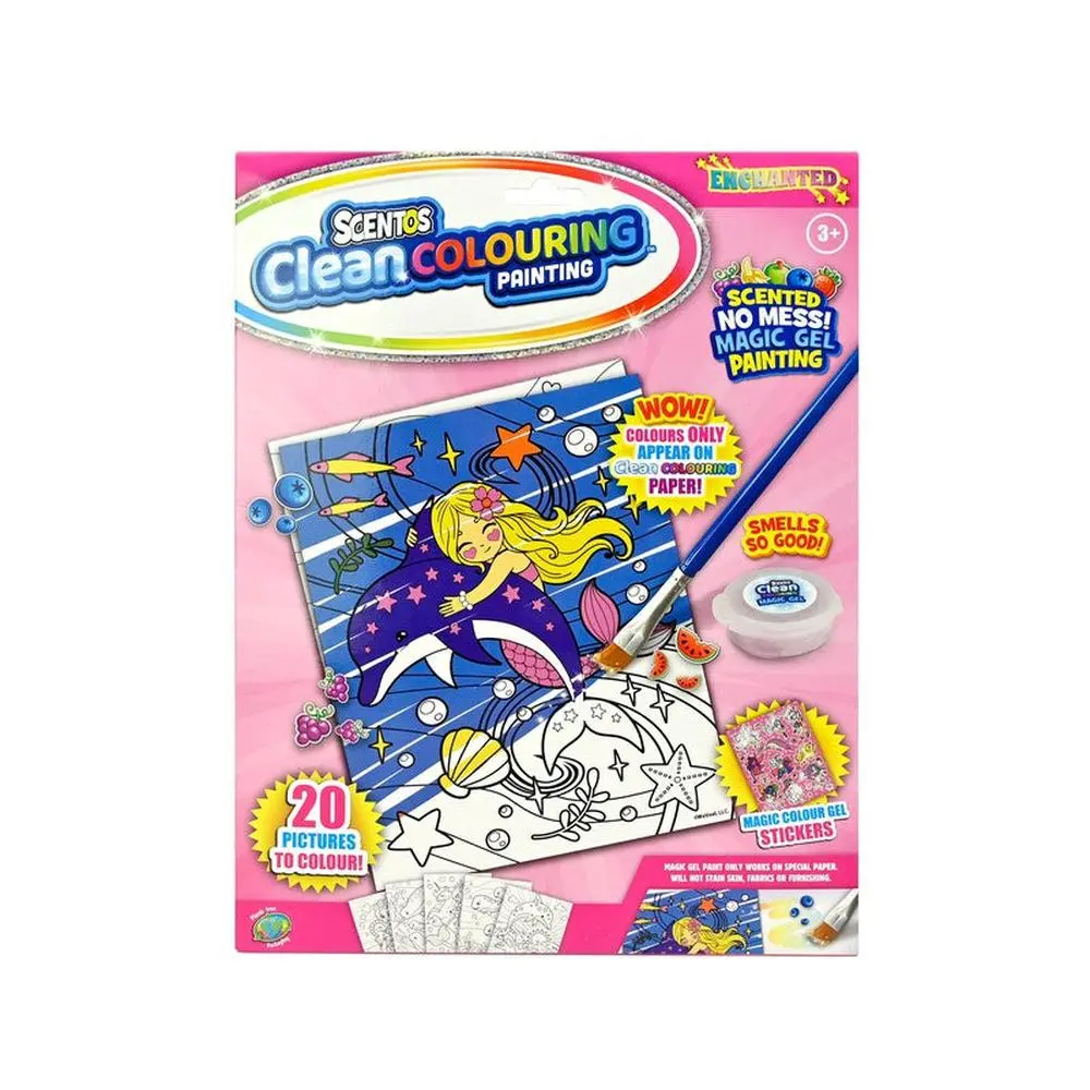 Scentos Clean Painting Kit - Enchanted (6-10 Years) 1