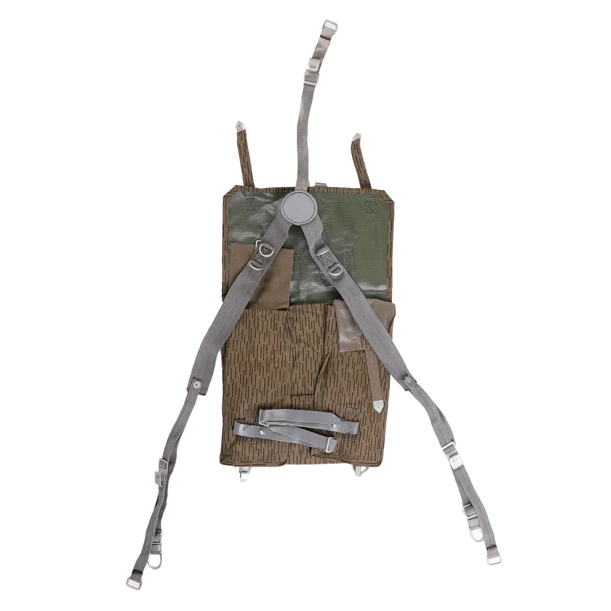 Issued East German Strichtarn Rucksack W/Suspenders 1
