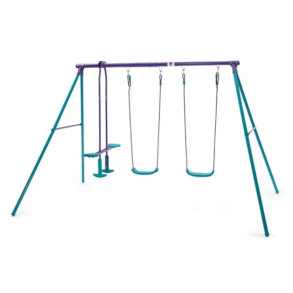 Plum Metal Jupiter Double Swing & Glider Set (3-10 Years) 1