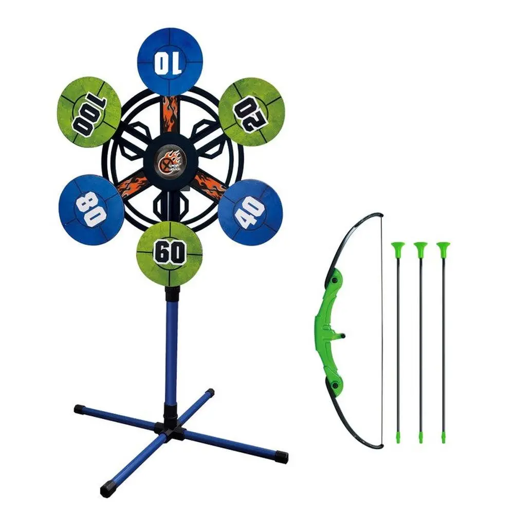 Innov8 Spin Target Archery With Target Stand, 1 Bow & 3 Arrows (5-10 Years) 1