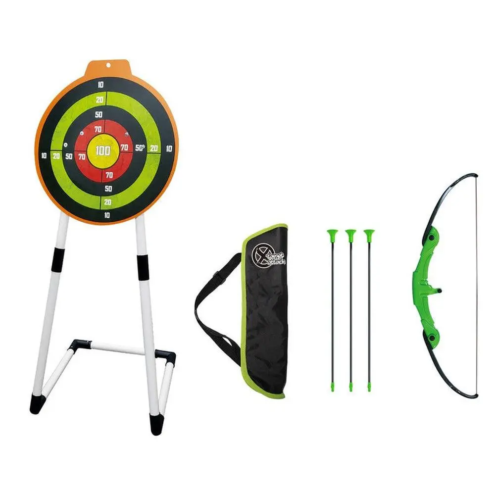 Innov8 Archery Set With Target Stand, 1 Bow & 3 Arrows (5-10 Years) 1