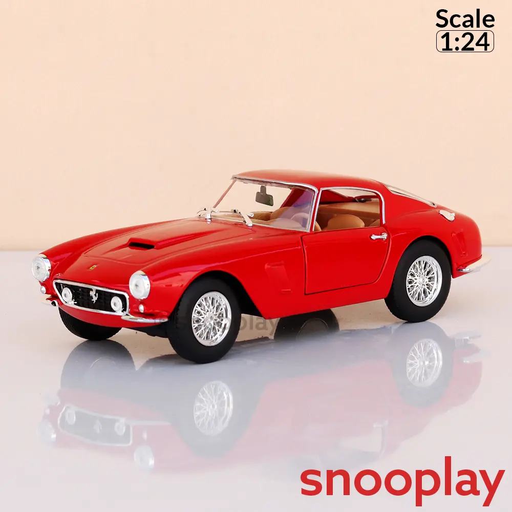 Bburago Original Ferrari 250 Gt Berlin1:Etta Passo Corto Licensed Diecast Car | 1:24 Scale (14 Years Till Grown Ups) 1