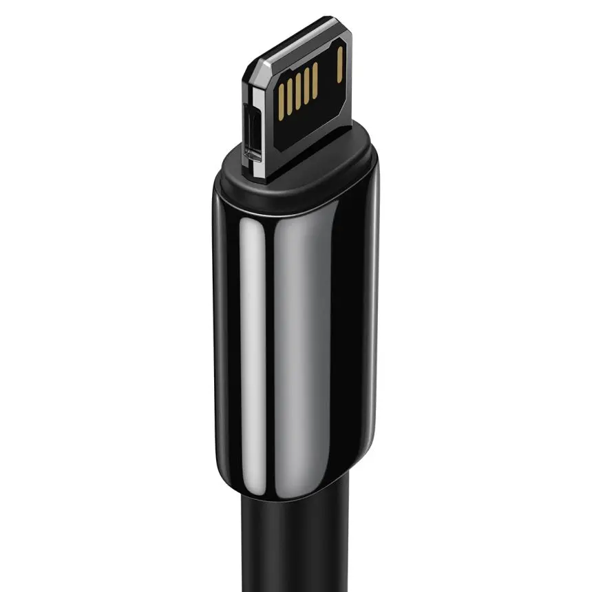 Baseus Tungsten Gold Usb To Ip 2.4A Fast Charging Data Cable 1