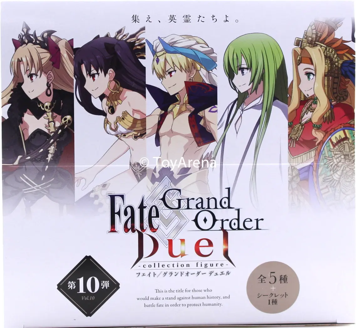 Fate Grand Order Duel Collection Figure Tenth Release Vol 10 Trading Figures Box Set Of 6 1