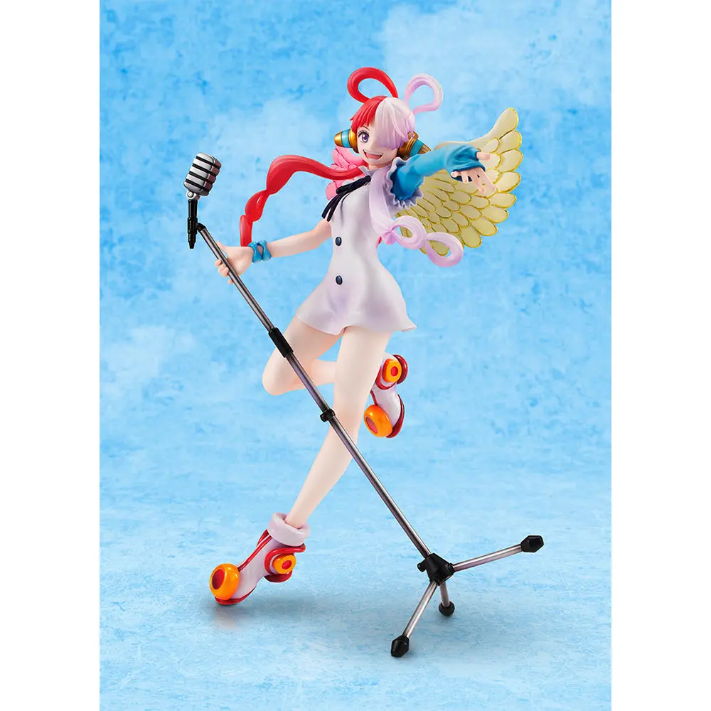 Megahouse Pop Portrait Of Pirate One Piece Red-Edition Diva Of The World Uta Statue Figure 1