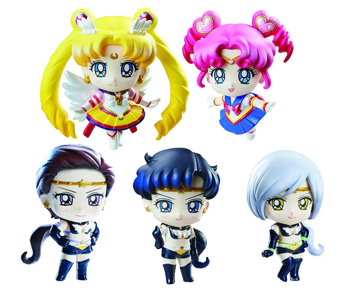 Petit Chara! Land Figures Sailor Moon Sailor Star Trading Figures Box Set Of 5 1