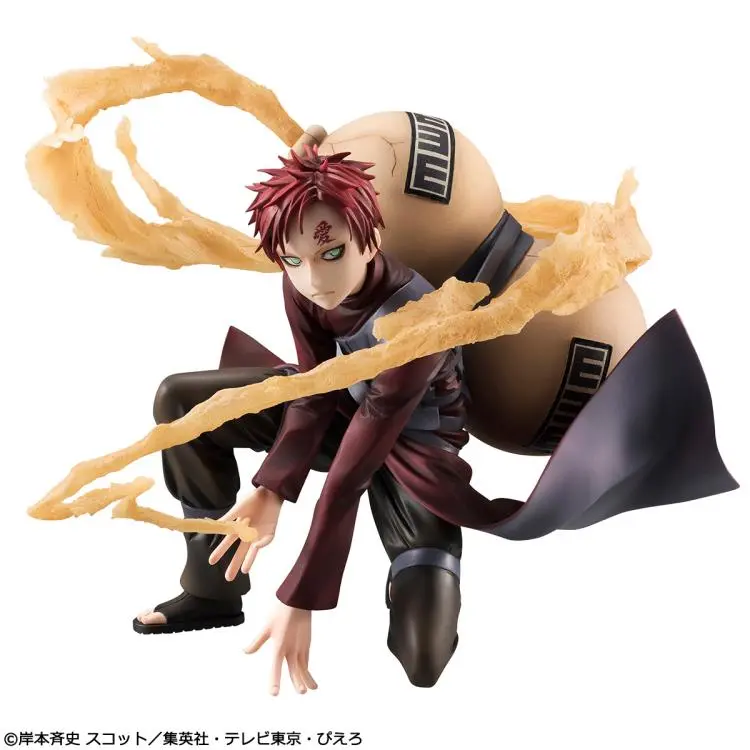 Megahouse 1/8 G.E.M. Naruto Shippuden Gaara Scale Statue Figure Pvc 1