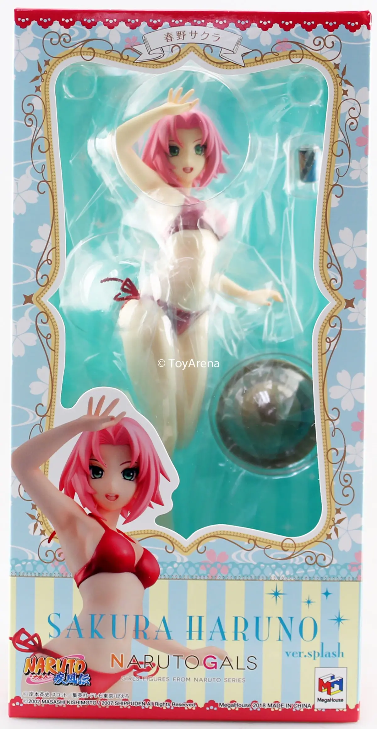 Megahouse Naruto Shippuden Gals Haruno Sakura Splash Ver. Statue Figure 1