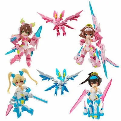 Desktop Army Megami Device Asra Series (Another Color Ver.) Trading Figures Box Set Of 4 1