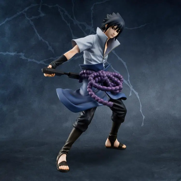 Megahouse G.E.M. Naruto Shippuden Sasuke Uchiha (Reissue) Scale Statue Figure 1
