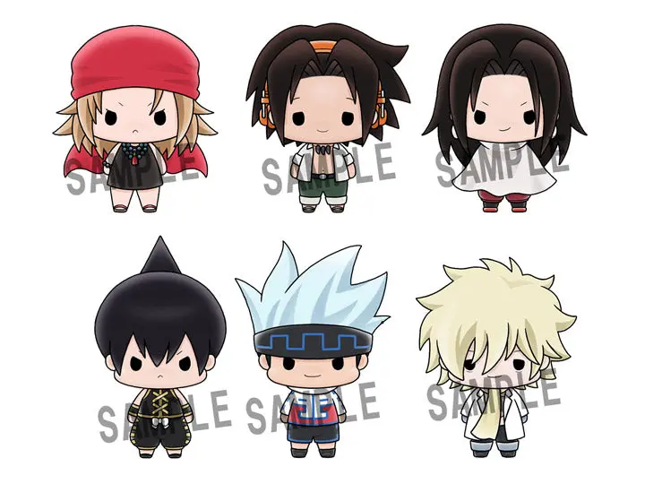 Megahouse Chokorin Mascot Shaman King Trading Figures Box Set Of 6 1