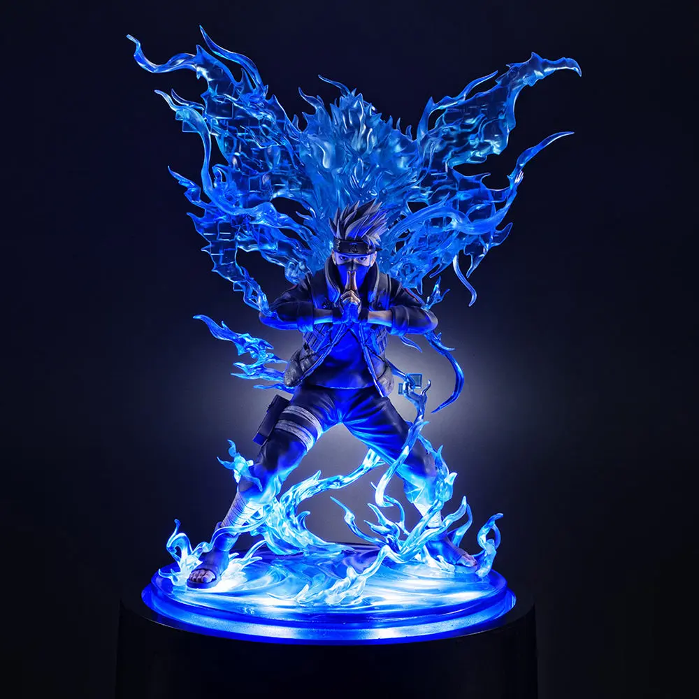 Megahouse G.E.M. Naruto Shippuden Kakashi Hatake (Susano Ver.) With Led Base Scale Statue Figure 1
