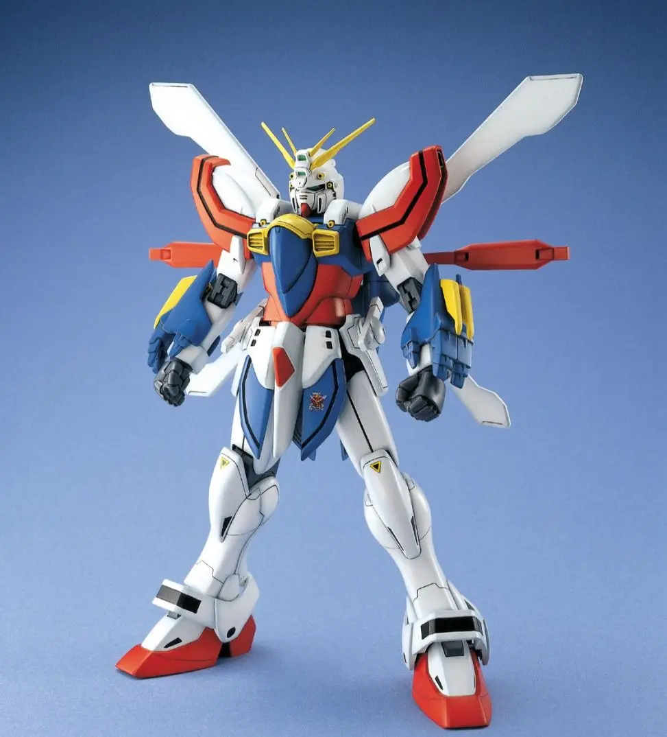 Gundam 1/100 Mg G-Gundam Gf13-0317Njii God Burning Gundam Neo Japan Model Kit 1