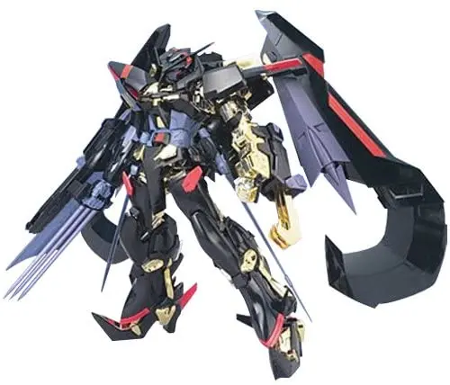 Gundam 1/100 Ng Seed Destiny #13 Mbf-P01-Re2 Amatsu Gold Frame Model Kit 1