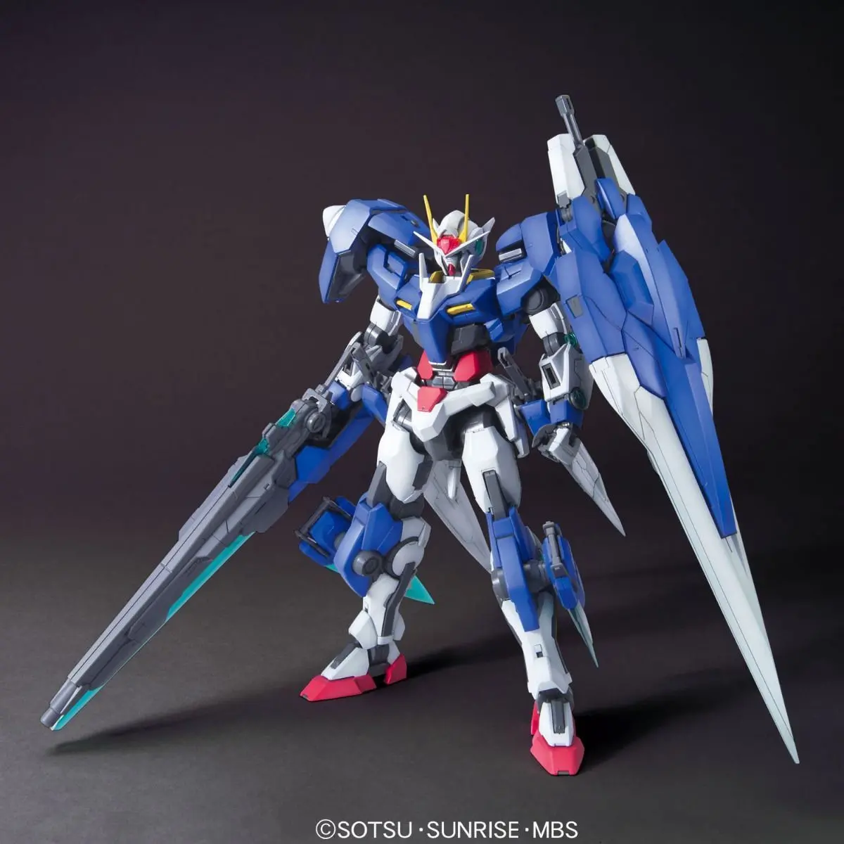 Gundam 1/100 Mg 00 Oo Gundam Seven Sword/G Gn-0000Gnhw/7Sg Celestial Being Model Kit 1