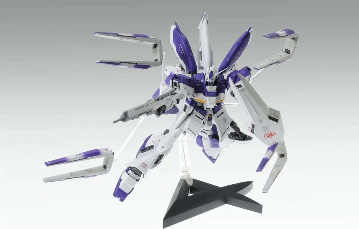 Gundam 1/100 Mg Rx-93-V2 Hi-V Hi Nu Gundam Ver Ka Model Kit 1