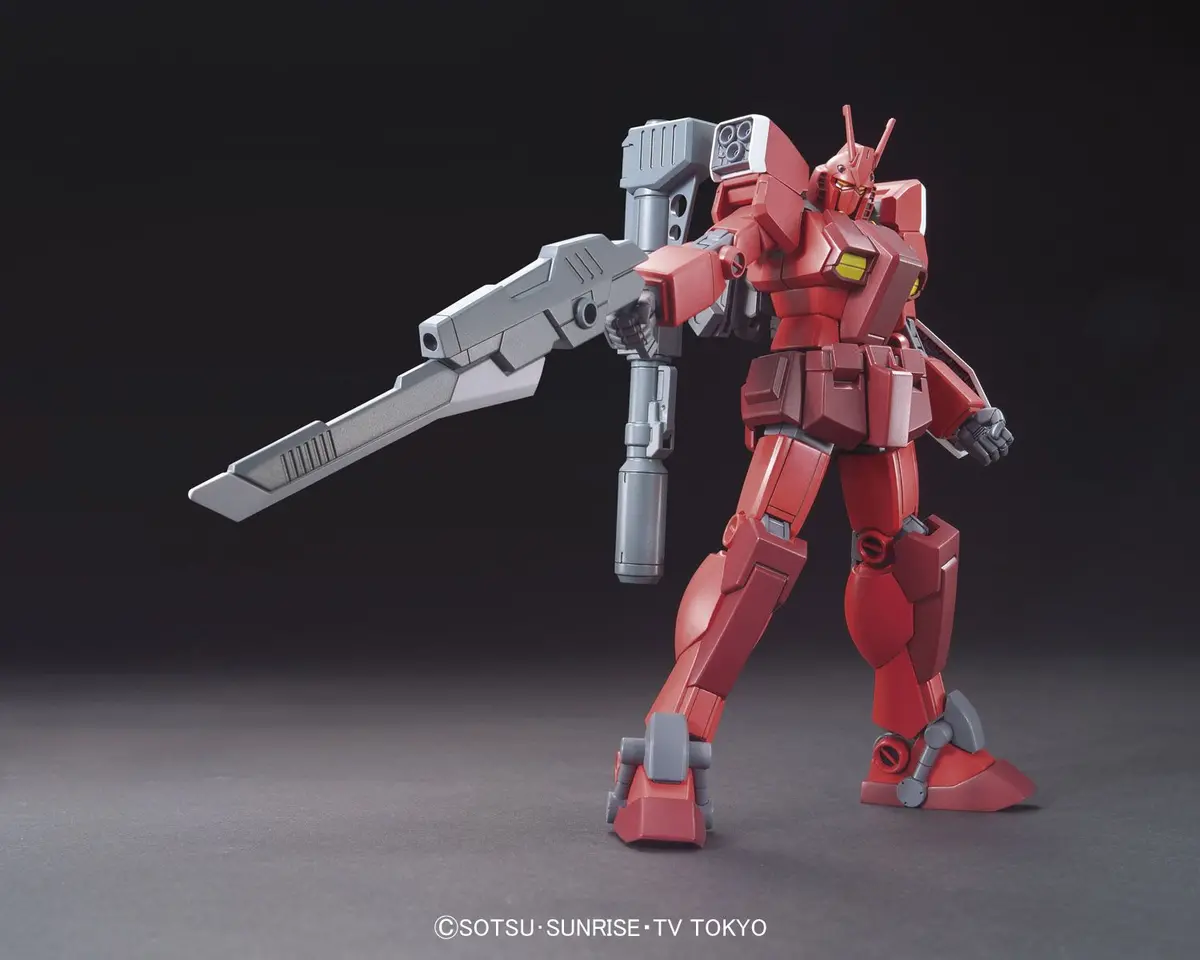 Gundam 1/144 Hgbf #026 Pf-78-3A Gundam Amazing Red Warrior Model Kit 1