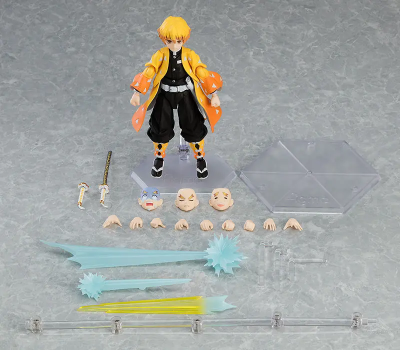 Figma #522-Dx Zenitsu Agatsuma Demon Slayer: Kimetsu No Yaiba 1
