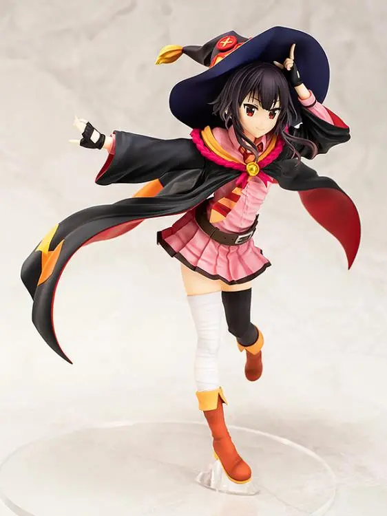 Chara-Ani 1/7 Konosuba Megumin School Uniform Ver. Scale Statue Figure Pvc 1