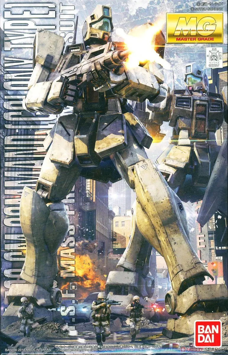 Gundam 1/100 Mg Rgm-79G Gm Command Colony Type Model Kit 1