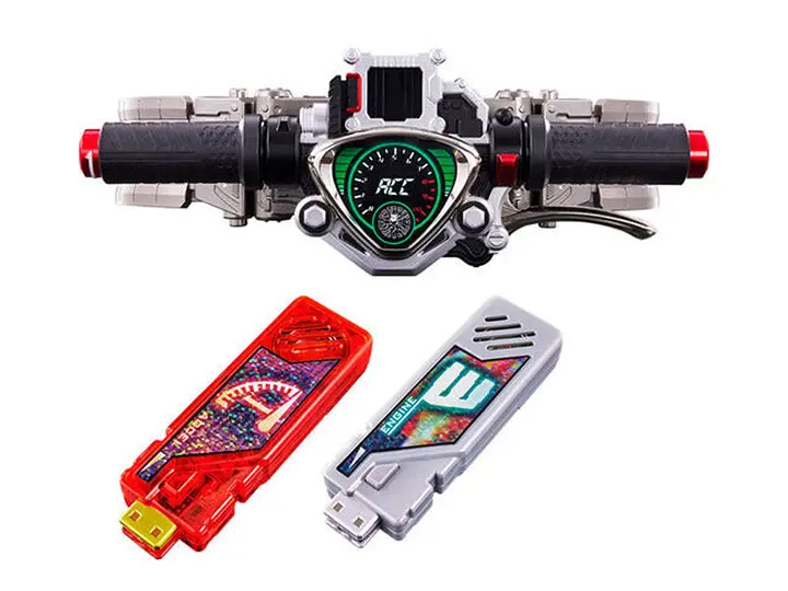 Kamen Rider Complete Selection Modification Csm Accel Driver (Ver. 1.5) Belt Fuuto Pi Edition Set 1