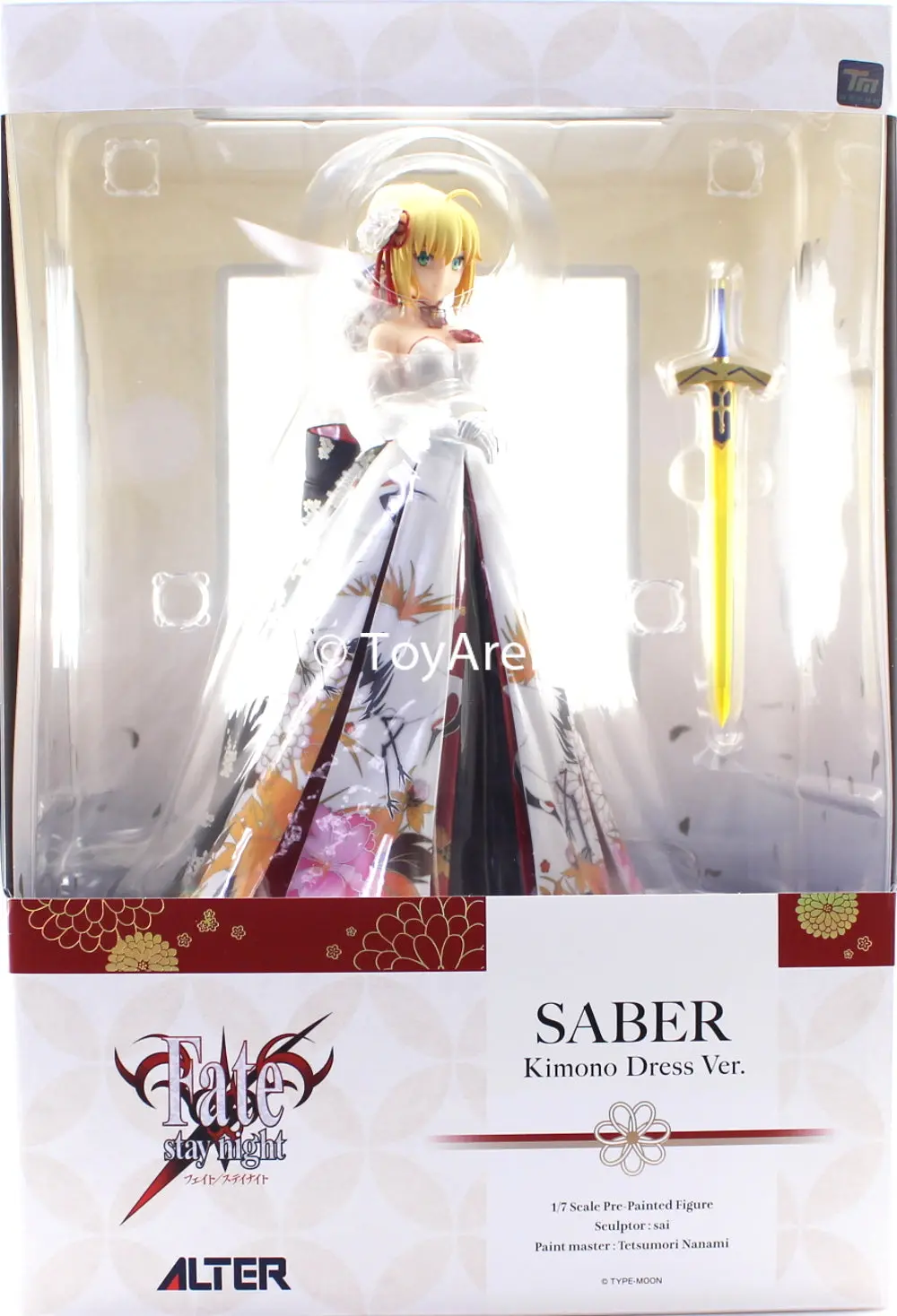 Alter 1/7 Fate/Stay Night Saber Kimono Dress Ver. Pvc Scale Figure 1