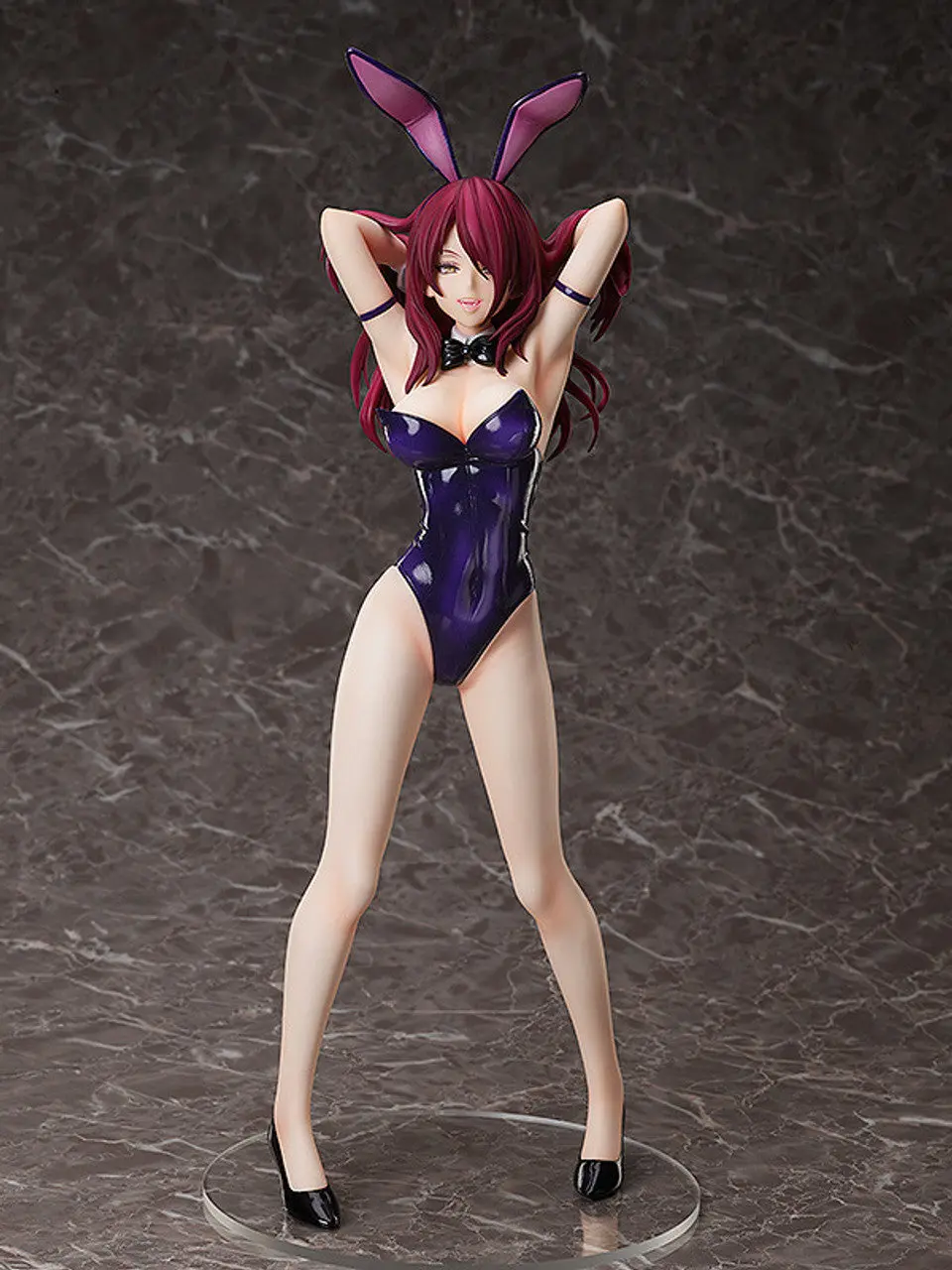 Freeing 1/4 Food Wars! Shokugeki No Soma Rindo Kobayashi (Bare Leg Bunny Ver.) B Style Scale Statue Figure 1
