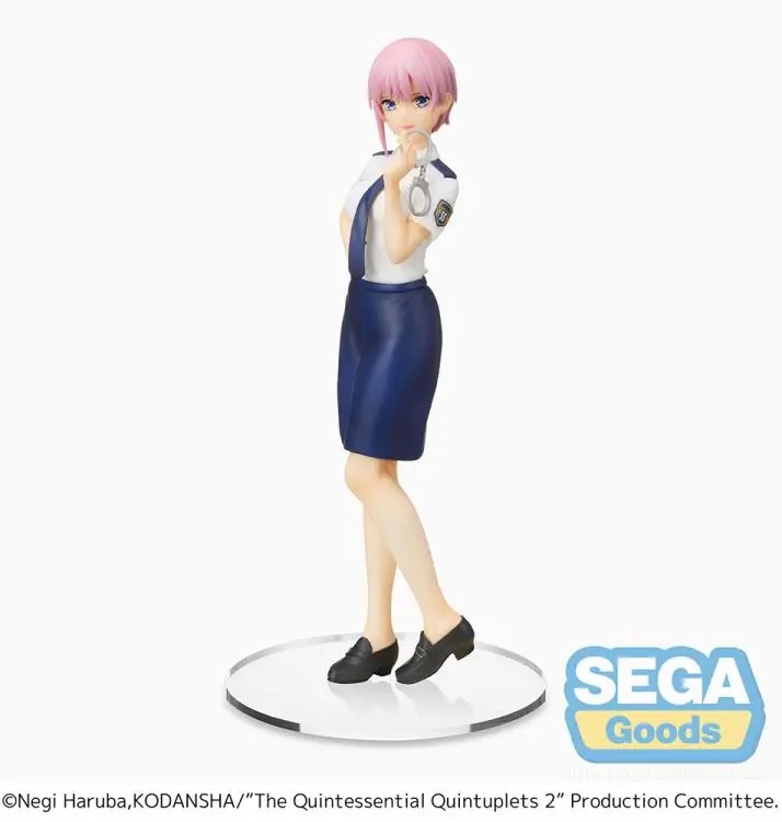 Sega Spm The Quintessential Quintuplets Ichika Nakano (Police Ver.) Super Premium Figure 1