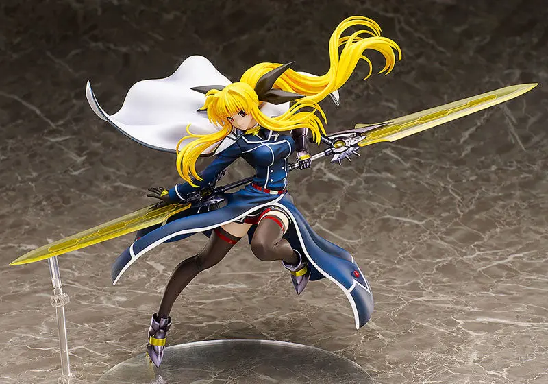 Freeing 1/8 Magical Record Lyrical Nanoha Force Fate T. Harlaown Scale Statue Figure Pvc 1