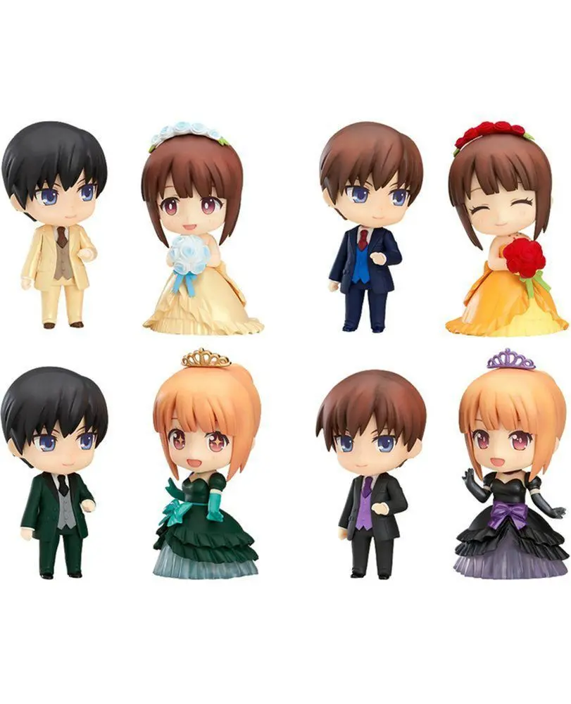 Nendoroid More Dress Up Wedding Elegant Ver. Set (No Heads Included) Box Of 8 1