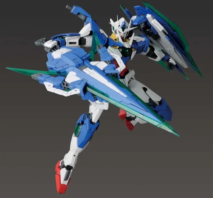 Gundam 1/100 Mg 00 Oo Battlefield Record Gnt-0000/Fs 00 Qan[T] (Quanta) Full Saber Model Kit 1