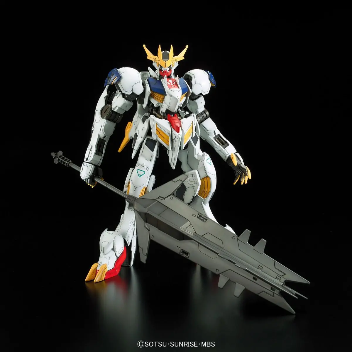 Gundam 1/100 Full Mechanics Ibo #03 Gundam Barbatos Lupus Rex Iron-Blooded Orphans Model Kit 1