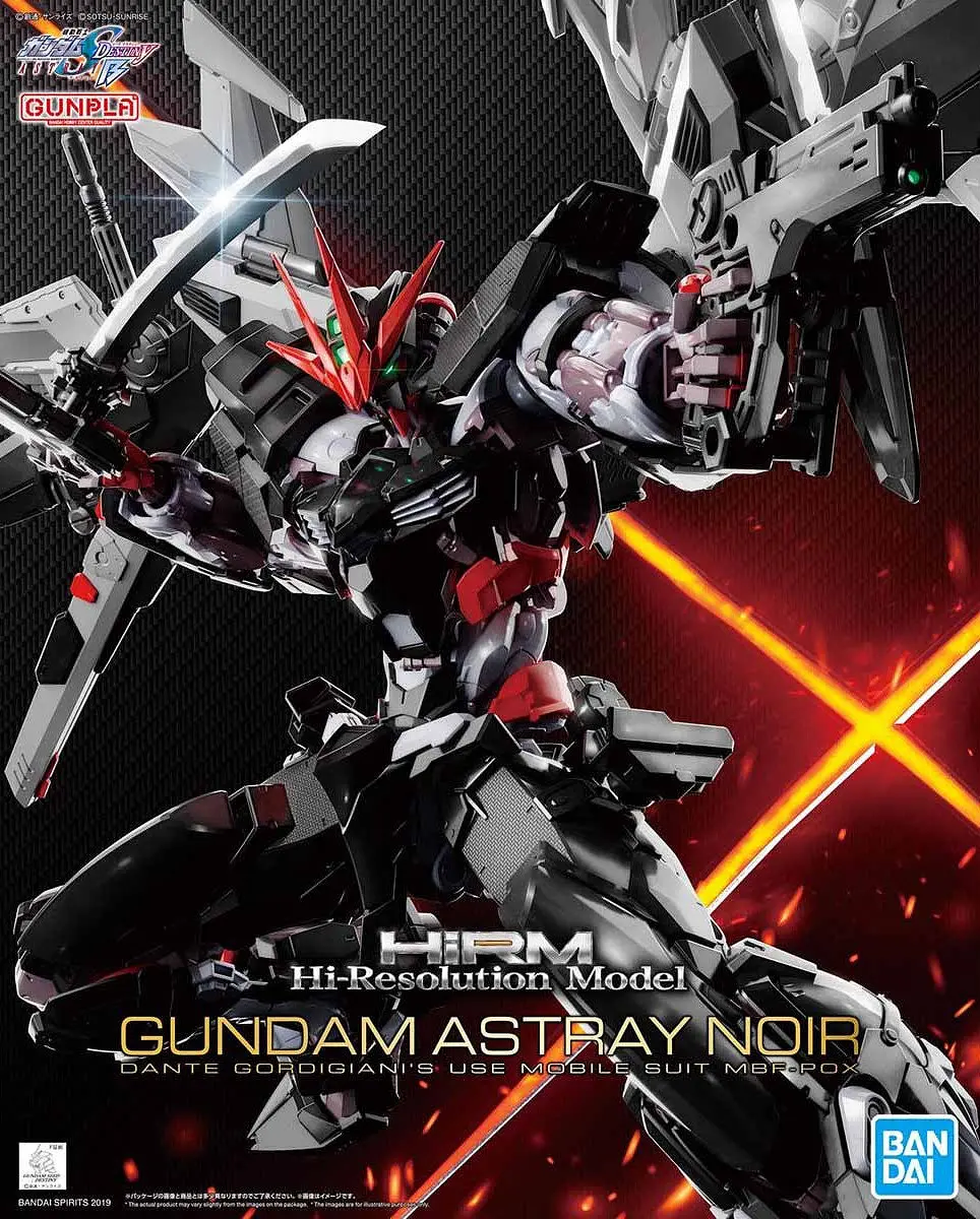 Gundam 1/100 Hirm Hi-Resolution Gundam Astray Noir Seed Destiny Astray 1