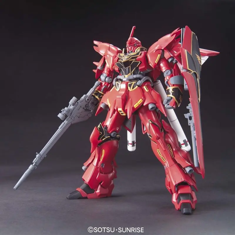 Gundam 1/144 Hguc #116 Gundam Unicorn Msn-06S Sinanju Model Kit 1