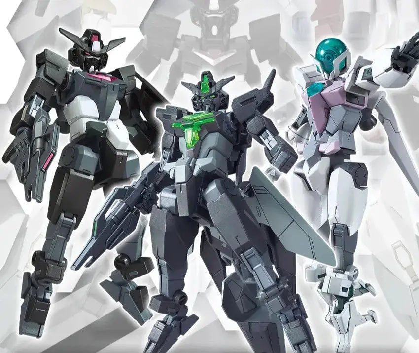 Gundam 1/144 Hg Core Gundam, Core Gundam Ii And Alus Core Gundam (Low Visibility Ver.) (The Gundam Base Color) The Gundam Base Limited Model Kit Exclusive 1