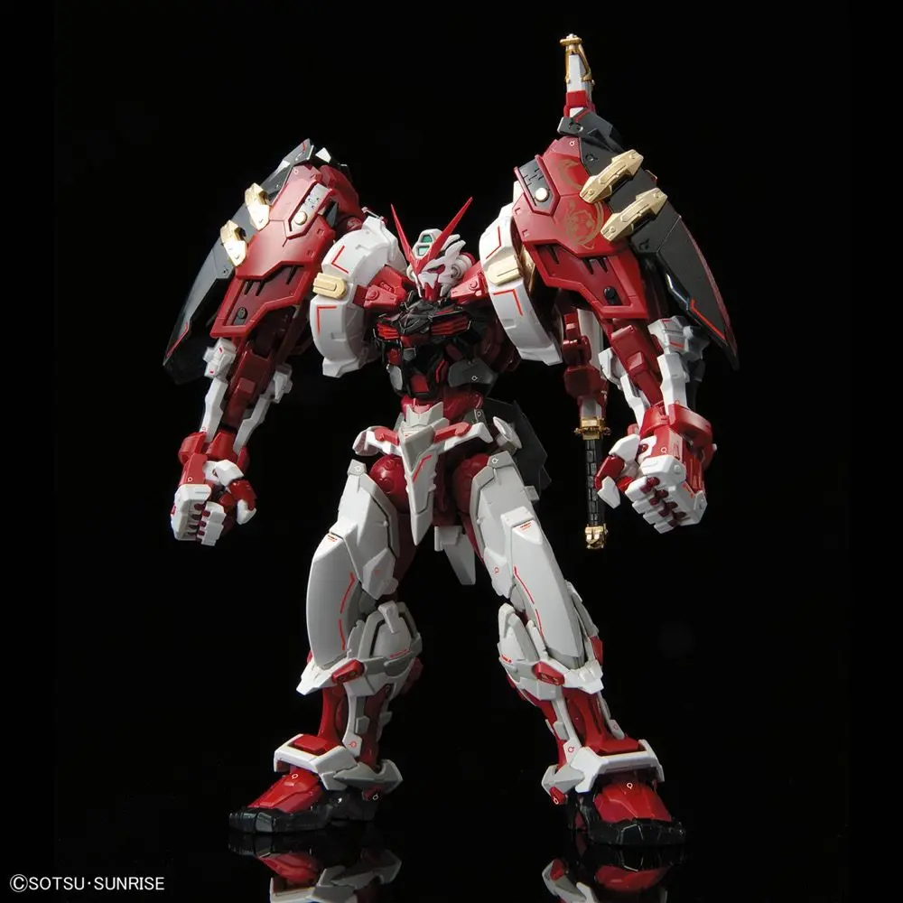 Gundam 1/100 Hi-Resolution #06 Gundam Seed Astray Mbf-P02 Astray Red Frame Powered Red Model Kit 1