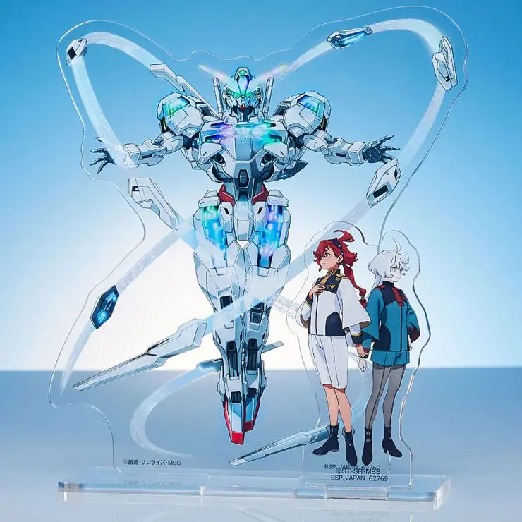 Gundam The Witch From Mercury Ichibansho Suletta Mercury And Miorine Rembran Acrylic Stand 1